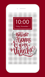 Gather Gobble and Give Thanks Tech Freebie