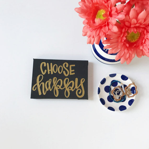 Choose Happy Canvas and Prints