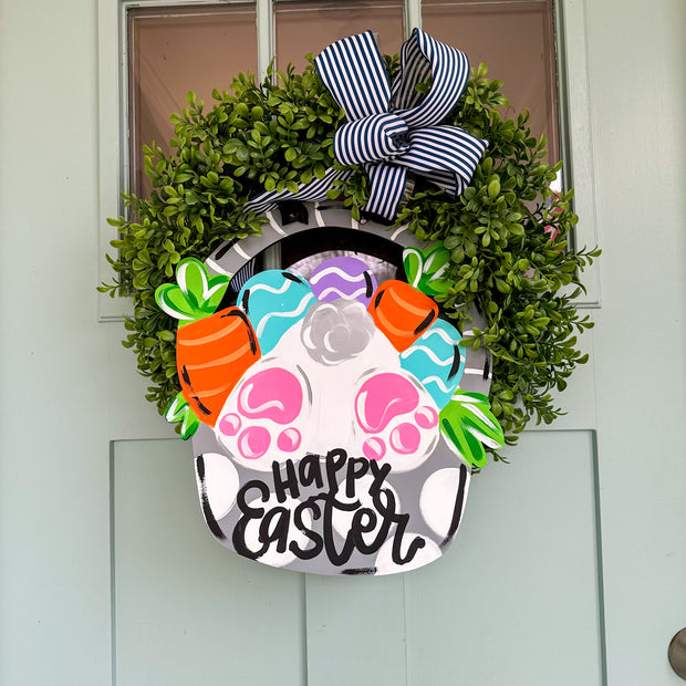Easter Basket Personalized Door Hanger