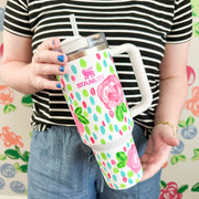 Frosted White Signature Stanley Cup (Choose Your Design) - PREORDER