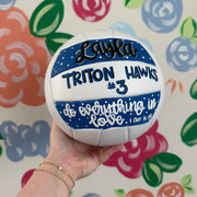 Custom Hand Painted Sports Ball