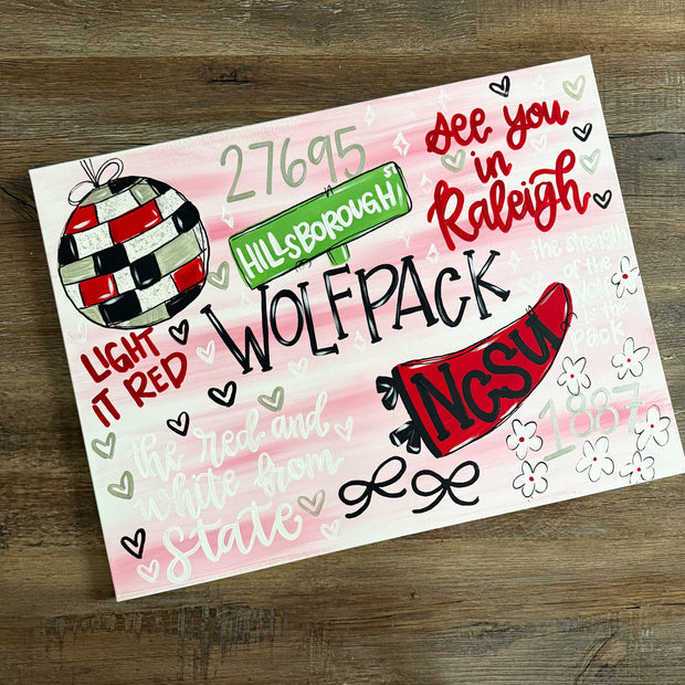 Fan Favorite Custom Hand Painted Canvas