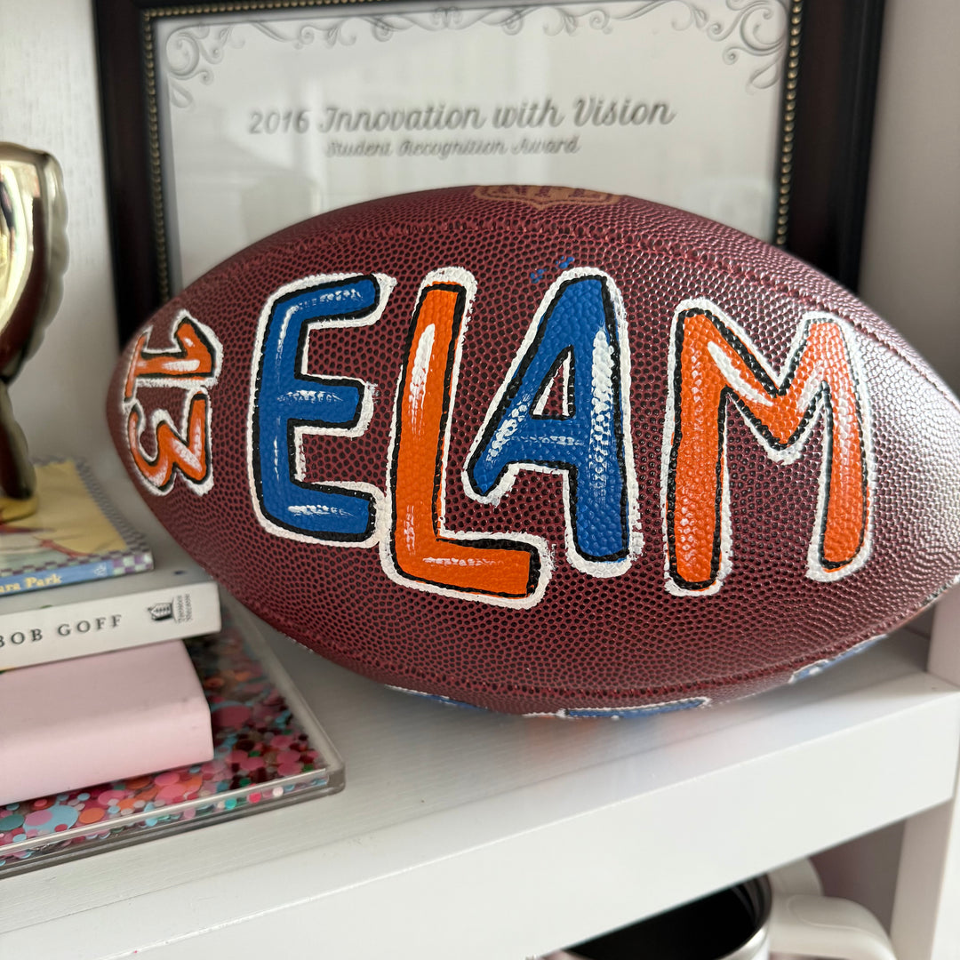 レア　Cross Morph ボールペン NFLロゴ付き Custom Hand Painted Sports Ball – The Redheaded Camel