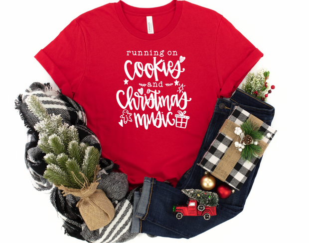 Cookies and Christmas Music Tee