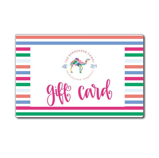 The Redheaded Camel Gift Card
