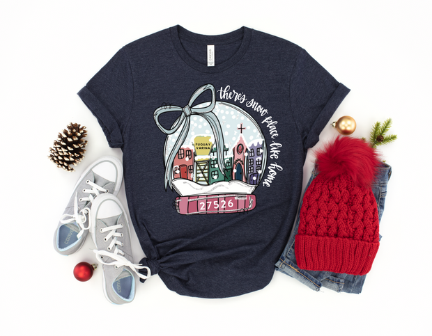 Snow Place Like Home Personalized Tee