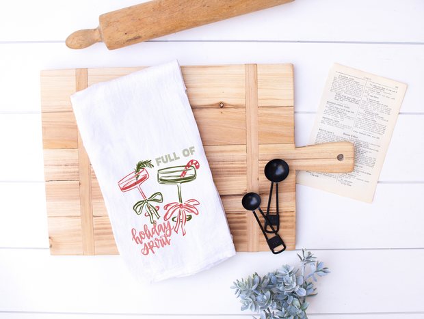 Holiday Spirit Tea Towel