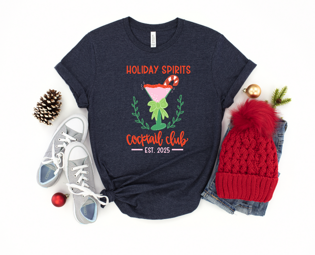 Holiday Cocktail Club Tee - BTBF Exclusive