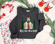 All is Calm Christmas Chapel Tee