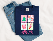 Holly Jolly Stamps Tee - BTBF Exclusive