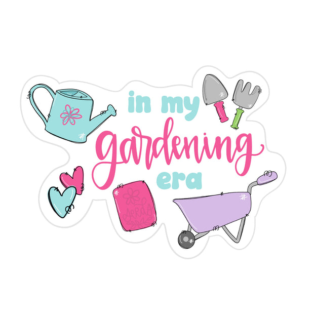 In My Gardening Era Sticker