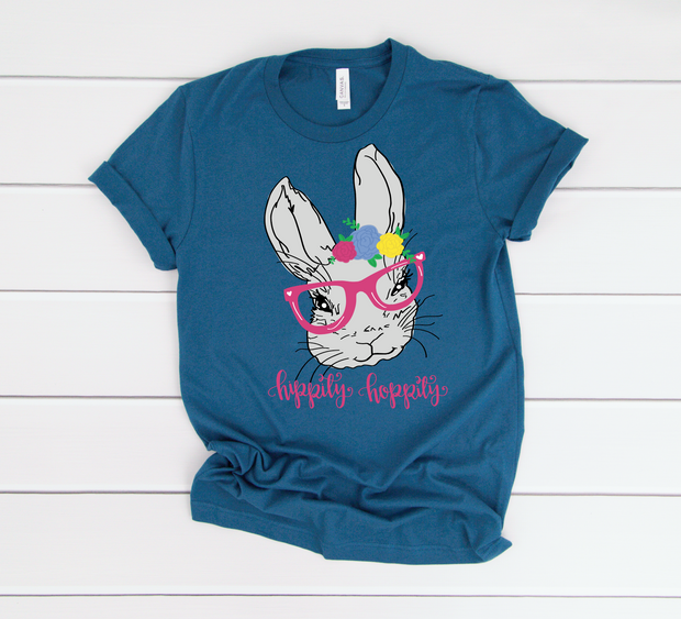 Hippity Hoppity Sassy Bunny Tee