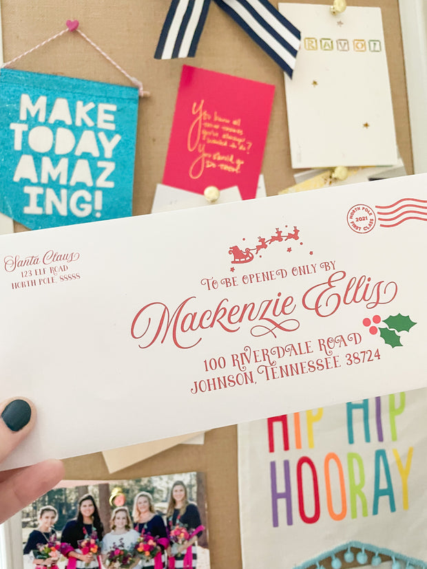 Magical Christmas Personalized Letter from Santa