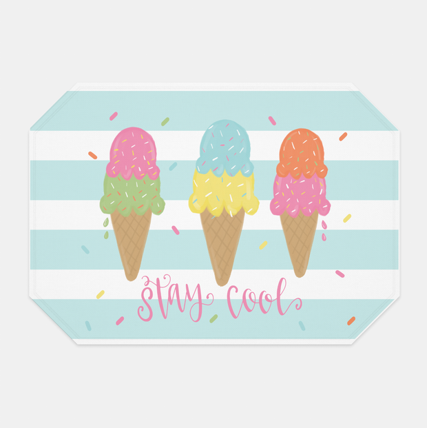 Stay Cool Ice Cream Placemats