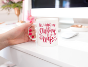 All I Want for Christmas is a Nap Coffee Mug