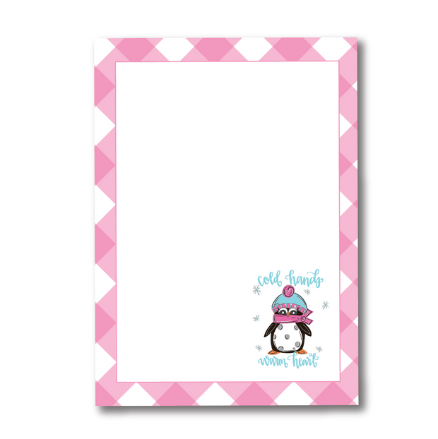 Cold Hands Warm Heart Notepad