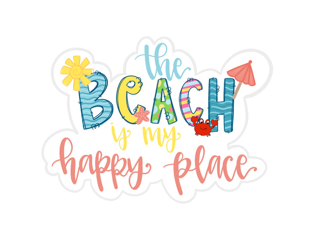 Beach is My Happy Place sticker